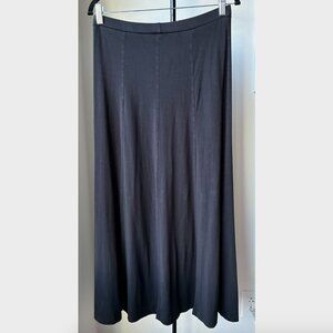 Ann Taylor Petite Black Maxi Skirt - Size SP